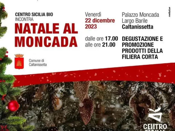 Natale al Palazzo Moncada con Centro Sicilia Bio